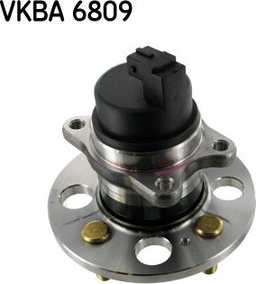 SKF VKBA 6809 - Σετ ρουλεμάν τροχών spanosparts.gr