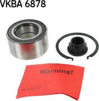 SKF VKBA 6878 - Σετ ρουλεμάν τροχών spanosparts.gr