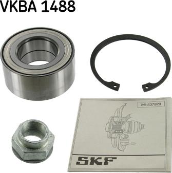 SKF VKBA 1488 - Σετ ρουλεμάν τροχών spanosparts.gr