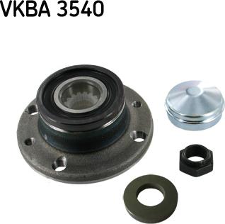 SKF VKBA 3540 - Σετ ρουλεμάν τροχών spanosparts.gr