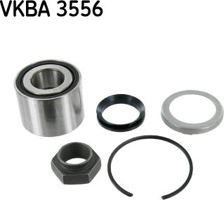 SKF VKBA 3556 - Σετ ρουλεμάν τροχών spanosparts.gr
