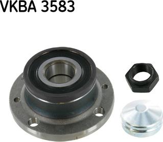 SKF VKBA 3583 - Σετ ρουλεμάν τροχών spanosparts.gr