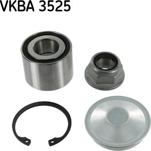 SKF VKBA 3525 - Σετ ρουλεμάν τροχών spanosparts.gr
