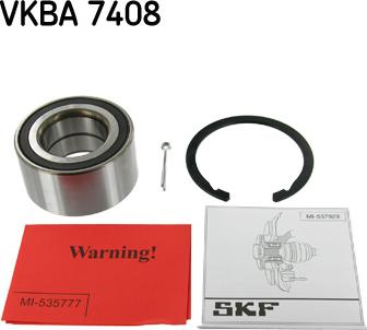 SKF VKBA 7408 - Σετ ρουλεμάν τροχών spanosparts.gr