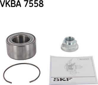SKF VKBA 7558 - Σετ ρουλεμάν τροχών spanosparts.gr