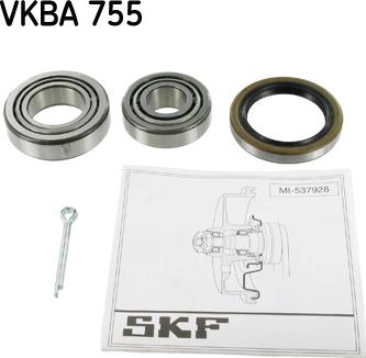 SKF VKBA 755 - Σετ ρουλεμάν τροχών spanosparts.gr