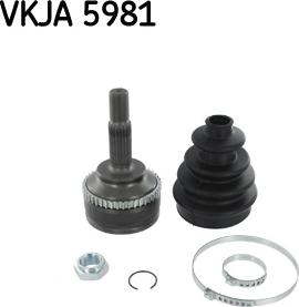 SKF VKJA 5981 - Σετ άρθρωσης, άξονας μετάδ. κίν. spanosparts.gr