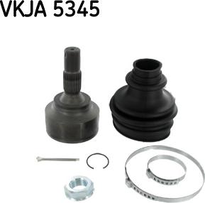 SKF VKJA 5345 - Σετ άρθρωσης, άξονας μετάδ. κίν. spanosparts.gr