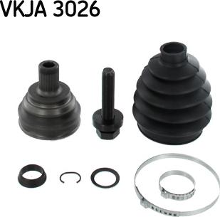SKF VKJA 3026 - Σετ άρθρωσης, άξονας μετάδ. κίν. spanosparts.gr