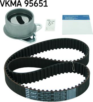 SKF VKMA 95651 - Σετ οδοντωτού ιμάντα spanosparts.gr