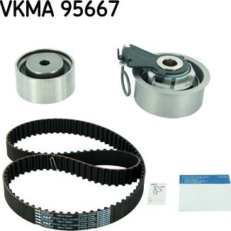 SKF VKMA 95667 - Σετ οδοντωτού ιμάντα spanosparts.gr