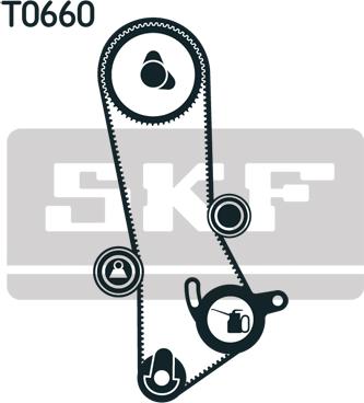 SKF VKMA 91400 - Σετ οδοντωτού ιμάντα spanosparts.gr