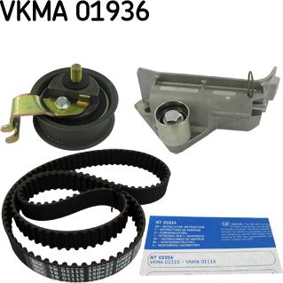 SKF VKMA 01936 - Σετ οδοντωτού ιμάντα spanosparts.gr