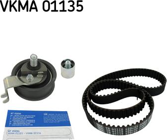 SKF VKMA 01135 - Σετ οδοντωτού ιμάντα spanosparts.gr