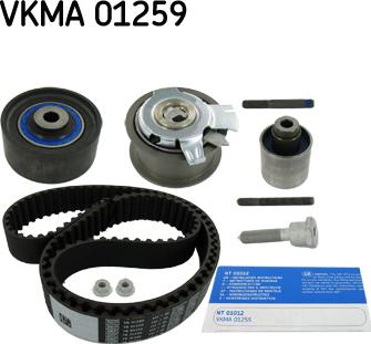 SKF VKMA 01259 - Σετ οδοντωτού ιμάντα spanosparts.gr