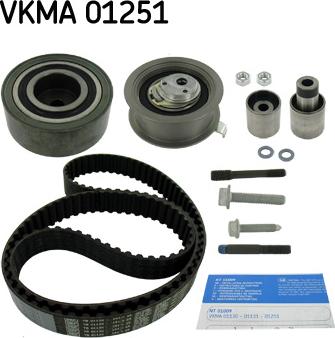 SKF VKMA 01251 - Σετ οδοντωτού ιμάντα spanosparts.gr
