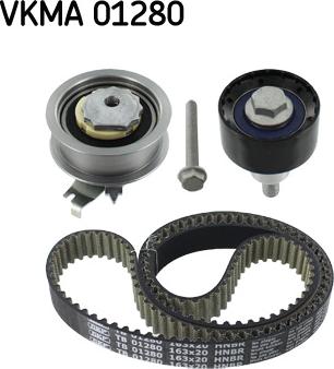 SKF VKMA 01280 - Σετ οδοντωτού ιμάντα spanosparts.gr