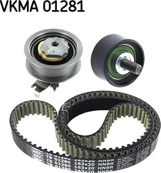 SKF VKMA 01281 - Σετ οδοντωτού ιμάντα spanosparts.gr