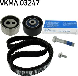 SKF VKMA 03247 - Σετ οδοντωτού ιμάντα spanosparts.gr