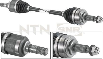 SNR DK55.057 - Άξονας μετάδοσης κίνησης spanosparts.gr
