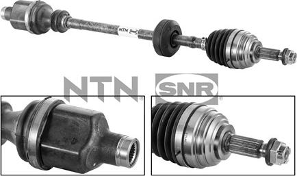 SNR DK55.008 - Άξονας μετάδοσης κίνησης spanosparts.gr