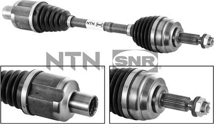 SNR DK55.015 - Άξονας μετάδοσης κίνησης spanosparts.gr