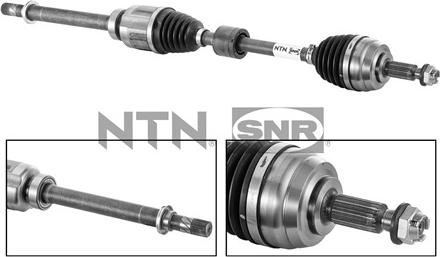 SNR DK55.016 - Άξονας μετάδοσης κίνησης spanosparts.gr