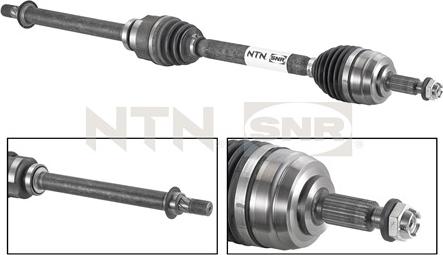 SNR DK55.018 - Άξονας μετάδοσης κίνησης spanosparts.gr
