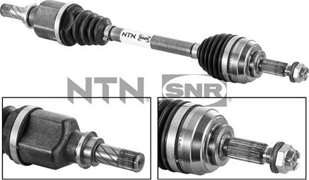 SNR DK55.080 - Άξονας μετάδοσης κίνησης spanosparts.gr