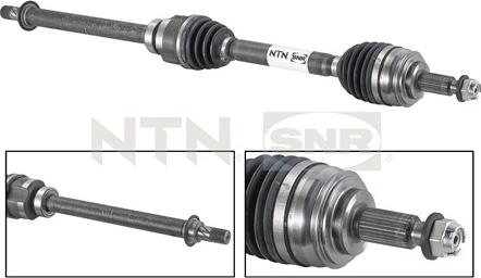 SNR DK55.021 - Άξονας μετάδοσης κίνησης spanosparts.gr