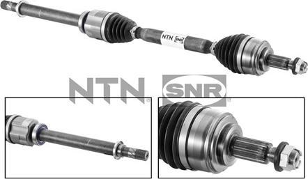 SNR DK55.100 - Άξονας μετάδοσης κίνησης spanosparts.gr