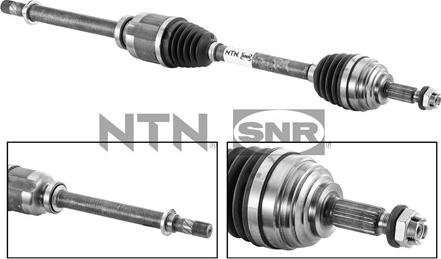 SNR DK55.124 - Άξονας μετάδοσης κίνησης www.spanosparts.gr