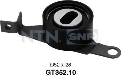 SNR GT352.10 - Τεντωτήρας, οδοντ. ιμάντας www.spanosparts.gr