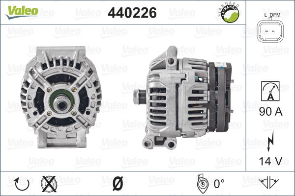 Valeo 440226 - Γεννήτρια spanosparts.gr