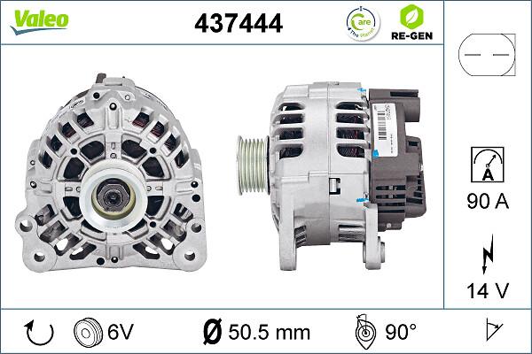 Valeo 437444 - Γεννήτρια spanosparts.gr