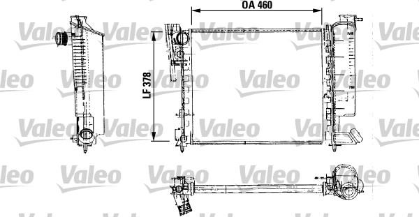 Valeo 816715 - Ψυγείο, ψύξη κινητήρα spanosparts.gr