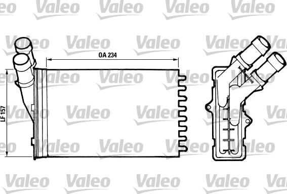 Valeo 812005 - Ψυγείο, ψύξη κινητήρα spanosparts.gr