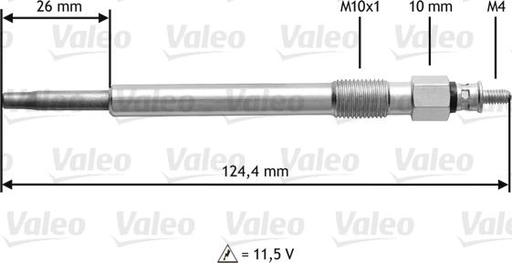 Valeo 345162 - Προθερμαντήρας spanosparts.gr
