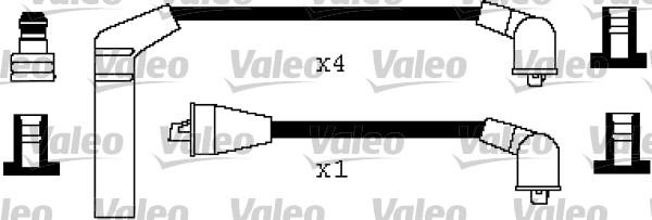 Valeo 346480 - Σετ καλωδίων υψηλής τάσης spanosparts.gr