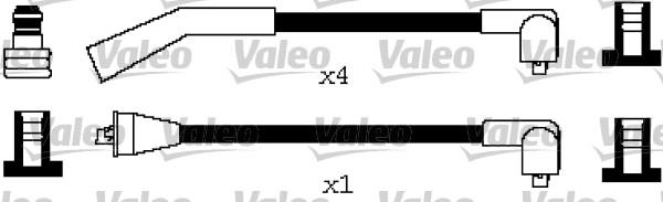 Valeo 346653 - Σετ καλωδίων υψηλής τάσης www.spanosparts.gr