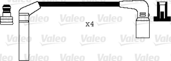 Valeo 346040 - Σετ καλωδίων υψηλής τάσης spanosparts.gr