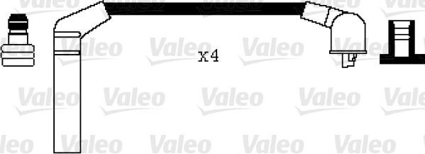 Valeo 346062 - Σετ καλωδίων υψηλής τάσης spanosparts.gr