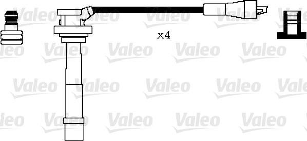 Valeo 346005 - Σετ καλωδίων υψηλής τάσης spanosparts.gr