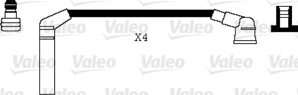 Valeo 346006 - Σετ καλωδίων υψηλής τάσης spanosparts.gr