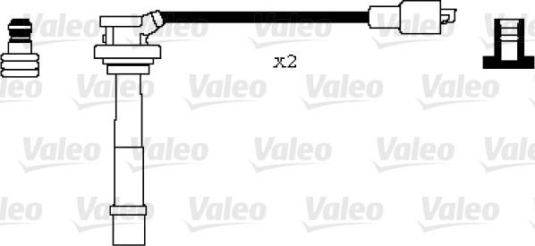 Valeo 346079 - Σετ καλωδίων υψηλής τάσης spanosparts.gr