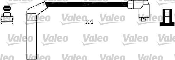 Valeo 346354 - Σετ καλωδίων υψηλής τάσης spanosparts.gr