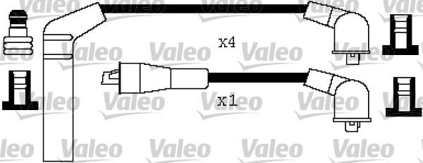 Valeo 346353 - Σετ καλωδίων υψηλής τάσης spanosparts.gr