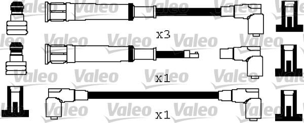 Valeo 346378 - Σετ καλωδίων υψηλής τάσης spanosparts.gr