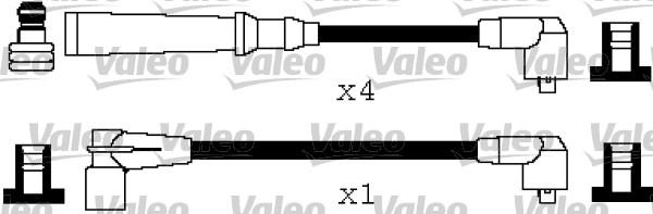 Valeo 346209 - Σετ καλωδίων υψηλής τάσης spanosparts.gr