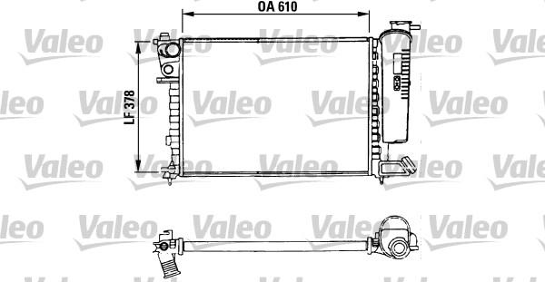 Valeo 730630 - Ψυγείο, ψύξη κινητήρα spanosparts.gr
